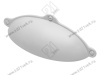 UZ-MARSA-64-10M Ручка MARSALA C=64мм белый матовый <25> превью 1