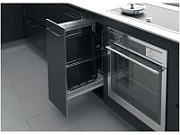 S-2891-C Выдвижная система для сковородок в базу 350 мм, Starax, (310х475х640 мм), правая, хром