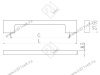 UZ-819160-12 Ручка UZ-819 L-160 черный хром <20> превью 2