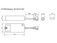 08.122.01.250 Выключатель ИК PM 218C врезной