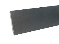 Цоколь кухонный 4м, H100, графит зернистый