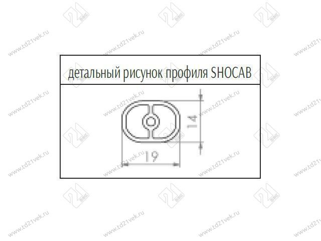 110-09-20-302 Профиль Mesan для обувной полки, пластик, белый <5,5м> <1> 3