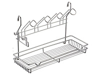 MX-420 Полка комбинированная (390х173х265) хром <8>