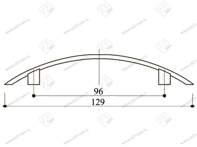 Скоба "Оскар" 5031-05/96 (золото)<100/800> 4