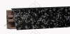 Плинтус для столешниц "черное серебро" 3,0 м ПВХ LB-381-6114 (№ 459) <1/20> превью 1
