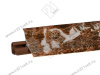Плинтус для столешниц "шоколадный опал" 3,0 м LB-231-6076 (№654) <1/15> превью 1