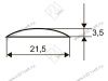 Декор "Sal-M29" <21мм>(золото) sari <75/300> превью 2