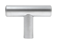 RC200SC.5 Ручка-кнопка ,  сатиновый хром <40>