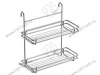 MX-413 Полка двухярусная разборная малая (260х155х271) хром<12> превью 1