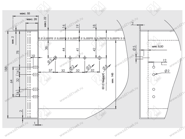 12417810003001 Подъемник Solo-Mech LIFT C1 (серый) (pack) <1> 5