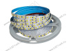 04.800.00.072 (032) Лента M1, 2835 IP20, 120LED/м, 3000K (теплый белый), 12В, 9,6Вт/м, 1000Лм/м, CRI>80, 8мм х 5м, провод 2 х 0,35мм L= 25см с двух сторон превью 1