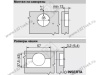 71B3550 MB V250NI Петля BLUM CLIPtop 110*BLUMOTION, накладная, под саморез, с доводчиком превью 3
