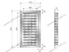 105-83-51-309 Лоток для тарелок Mesan TrayBond, 12шт.(Ш270хГ480-420хВ45) антрацит <2/20> превью 5