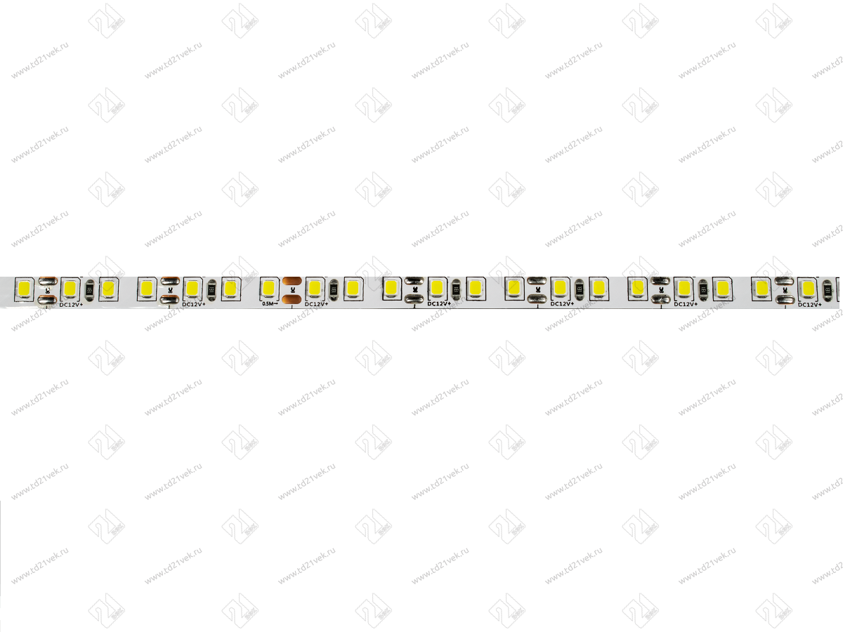 04.800.00.127(028) Лента G2(M1), 2835 IP20, 120LED/м, 6500K холодный, 12В, 9,6Вт/м, 1200Лм/м, CRI>80, 8мм х 5м 2