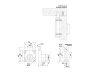 Z348СР.1/22 Замок мебельный, хром <12>