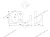 K207СP.7 Крючок мебельный K0740  хром  <50> превью 2