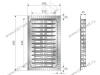 105-83-52-309 Лоток для тарелок Mesan TrayBond, 12шт.(Ш290хГ480-420хH45) антрацит <18> превью 6