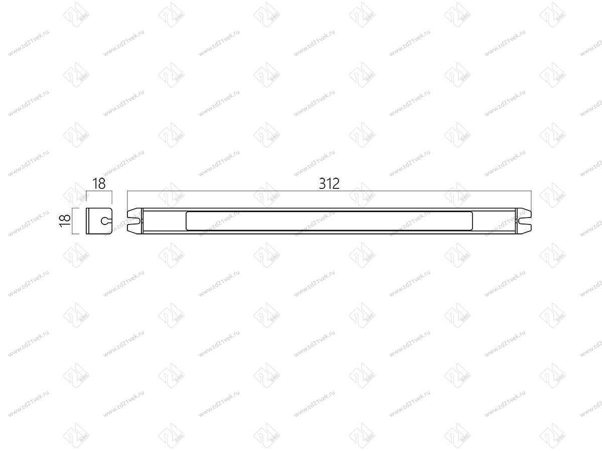 06.800.01.339 Источник питания стаб. напр. для LED max 48Вт 2