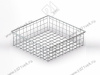 Корзина сетчатая 120*400*400 мм, белый <4> превью 1