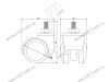 Опора колесная 558 нагрузка - 50 кг d=75, h=95 <100> превью 2