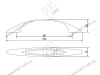 Скоба "Оскар" 5032-06/96 Ноктали (хром)<50/400> превью 2