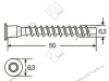 KF-01-650 Евровинт, 6,3х50 мм <3000> превью 2