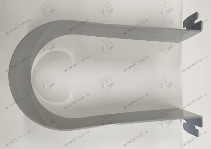 105-91-22-303 Ограничитель Mesan для сифона U-образный 160 мм, пластик серый <100> 2