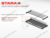 S-5162-C-16-1 Сушилка для посуды с поддоном, 900 мм, для 16 ДСП, Starax, 860х295-345 мм, хром (комплект посудосушителей) превью 3