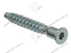 ST08/01/1/Zn/01 Винт стяжка М41 6,3*50 (без отверст. корот.загл.) (100/500) <2000> превью 1