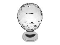 GZ-CRPA25-01 Ручка (кнопка) Crystal Palace A 25 мм
(хром+кристалл) <40>