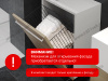 S-8013-A Корзина для белья в базу 400 мм, Starax, с креплением на дверцу, (330х260х500), антрацит превью 2