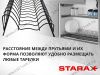 S-5171-A-16-1 Посудосушитель двойной с 1 поддоном в базу 450 мм, Starax (410х295-345 мм), антрацит превью 10