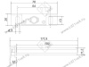 P701ZN.0 Полкодержатель скрытого крепления цинк <150> превью 2
