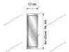 105-83-04-302 Лоток для столовых приборов Mesan TrayBond, 1 отдел, (Ш157хГ480-444хВ45) белый <5/80> превью 3