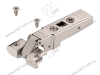70T950A.TL MB V50NI CLIPtop Петля BLUM 95*, для алюм.рамок, накладная, под саморез, без пружины превью 1