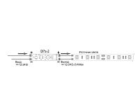 08.800.00.325 Сенсорный выключатель на касание DPs-2 с пружиной, диммируемый,  встраиваемый 12В-24В