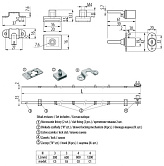 ZZ-C6-288-01(-S) замок центральный – 288  L-600 <12/240>
