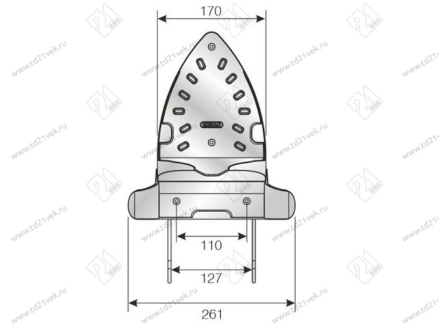 105-71-09-302 Держатель Mesan Ironix  для утюга и гладильной доски (26X39X14см) (белый) <1/12> 3