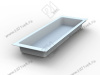 105-83-04-302 Лоток для столовых приборов Mesan TrayBond, 1 отдел, (Ш157хГ480-444хВ45) белый <5/80> превью 1