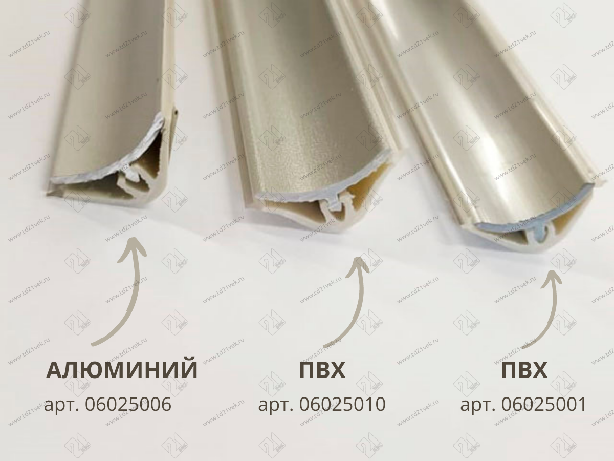 Плинтус для столешниц LB15 AluMini 3,0м 20-15-0-A-001 ( №001)  <1/15> 2