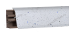 Плинтус для столешниц "искра белая глянец" 3,0 м LB-381-6082 (№478/476) <1/20> превью 1
