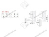 H502C/1410 Стеклопетля Boyard 16 мм (чашка 26 мм) + планка Н=0 <300> превью 3