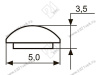 Декор "Sal-M 1" <5мм> (золото) sari <200/1000> превью 2