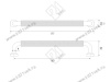 RS324BL.4/160 Ручка-скоба 160мм, чёрный матовый <20> превью 5