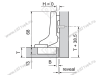 71B3750 MB V250NI Петля BLUM CLIPtop 110*BLUMOTION(вкладная, под самор.)(с доводчиком)<250> превью 2