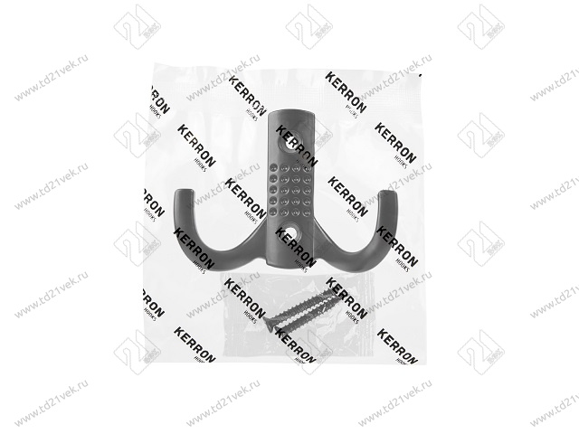 KR 0061 BL Крючок матовый черный <50/300> 4