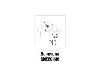 08.800.00.345 Выключатель PIR-12/24 с выносным датчиком движения, черный