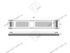 06.800.01.363 Блок питания стаб. напр. для LED, плоский, 220VAC/12VDC, max 200Вт, IP20, с защитой от КЗ и перегрузки, алюминевый корпус, 306х53х22мм превью 2