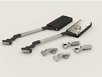 ST04AL02B / 0016509 Подъемник TOP-STAYS ST складной (h650-729mm/нагр.3,7-7,2кг)(серый)<1/6>
