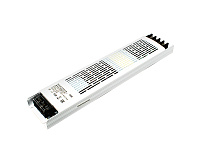 06.800.01.372 Блок питания стаб. напр. для LED, плоский  220VAC/12VDC, (max 100Вт), IP20, с защитой от КЗ, алюминевый корпус белый, 273х53х22мм